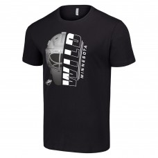 Футболка Minnesota Wild Starter Half Helmet Logo - Black