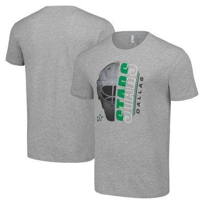 Футболка Dallas Stars Starter Half Helmet Logo - Heather Gray