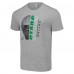 Футболка Dallas Stars Starter Half Helmet Logo - Heather Gray