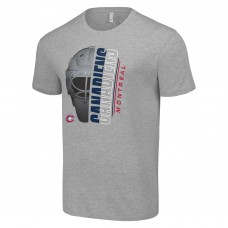 Футболка Montreal Canadiens Starter Half Helmet Logo - Heather Gray