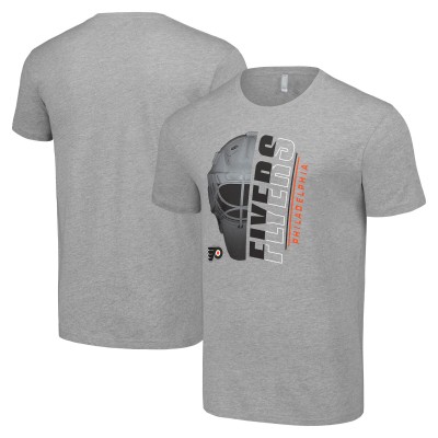 Футболка Philadelphia Flyers Starter Half Helmet Logo - Heather Gray