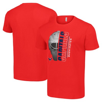 Футболка Washington Capitals Starter Red Half Helmet Logo