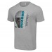Футболка San Jose Sharks Starter Half Helmet Logo - Heather Gray