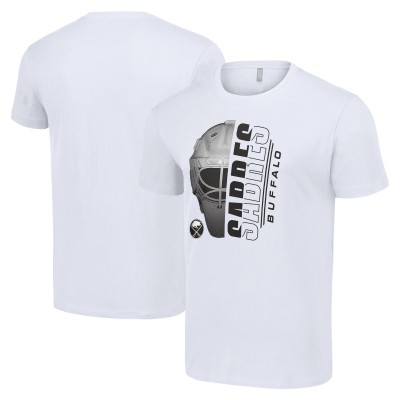 Футболка Buffalo Sabres Starter Half Helmet Logo - White