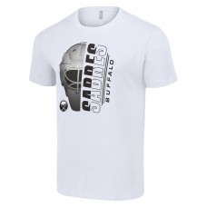 Футболка Buffalo Sabres Starter Half Helmet Logo - White