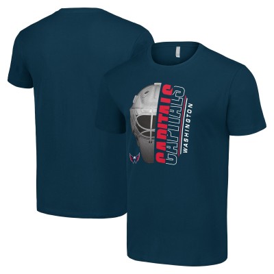 Футболка Washington Capitals Starter Navy Half Helmet Logo