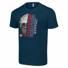 Футболка Montreal Canadiens Starter Half Helmet Logo - Navy