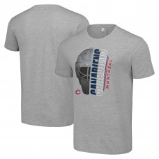Футболка с длинным рукавом Montreal Canadiens Starter Half Helmet Logo - Heather Gray