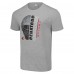 Футболка с длинным рукавом Ottawa Senators Starter Half Helmet Logo - Heather Gray