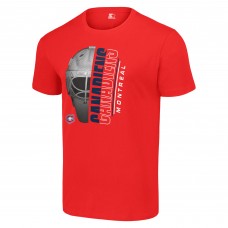 Футболка с длинным рукавом Montreal Canadiens Starter Half Helmet Logo - Red