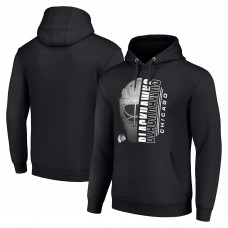 Толстовка Chicago Blackhawks Starter Half Helmet Fleece - Black