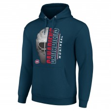 Толстовка Montreal Canadiens Starter Half Helmet Fleece - Navy
