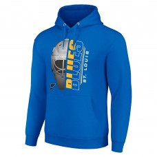 Толстовка St. Louis Blues Starter Half Helmet Fleece - Blue