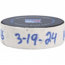 Шайба Шайба Alexis Lafreniere New York Rangers Fanatics Authentic Game-Used Goal vs. Winnipeg Jets on March 19, 2024