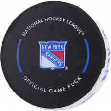 Шайба Kaapo Kakko New York Rangers Authentic Game-Used vs. Pittsburgh Penguins on April 1, 2024