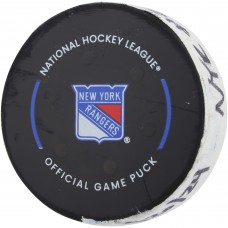 Шайба Kaapo Kakko New York Rangers Authentic Game-Used vs. Dallas Stars on February 20, 2024