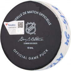 Шайба Шайба Cole Caufield Montreal Canadiens Fanatics Authentic Game-Used Goal from February 15, 2024 vs. New York Rangers - First of Two Goals Scored