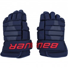 Jack Roslovic New York Rangers Fanatics Authentic Game-Used Navy Bauer Gloves from the 2023-24 NHL Season - XJ05534311-12 Jack Roslovic New York Rangers Fanatics Authentic Game-Used Navy Bauer Gloves from the 2023-24 NHL Season - XJ05534311-12