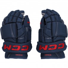 Nick Bonino New York Rangers Fanatics Authentic Game-Used Navy CCM Gloves from the 2023-24 NHL Season Nick Bonino New York Rangers Fanatics Authentic Game-Used Navy CCM Gloves from the 2023-24 NHL Season