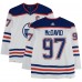 Connor McDavid Edmonton Oilers Autographed White adidas Authentic Jersey - Upper Deck