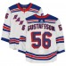 Erik Gustafsson New York Rangers Fanatics Authentic Game-Used #56 White adidas Jersey Worn During the Second Round of the 2024 Stanley Cup Playoffs vs. Carolina Hurricanes