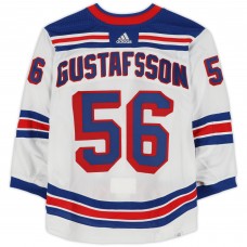 Erik Gustafsson New York Rangers Fanatics Authentic Game-Used #56 White adidas Jersey Worn During the Second Round of the 2024 Stanley Cup Playoffs vs. Carolina Hurricanes Erik Gustafsson New York Rangers Fanatics Authentic Game-Used #56 White adidas Jersey Worn During the Second Round of the 2024 Stanley Cup Playoffs vs. Carolina Hurricanes