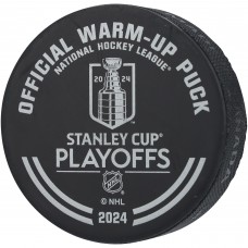 Adam Fox New York Rangers Autographed Fanatics Authentic Practice-Used Warm-Up Puck from Game 2 of the Second Round of the 2024 Stanley Cup Playoffs vs. Carolina Hurricanes