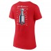 Футболка Florida Panthers Fanatics Womens 2024 Stanley Cup Champions Signature Roster V-Neck - Red