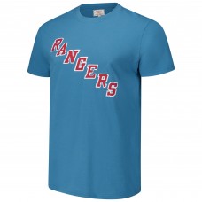 New York Rangers American Needle Blue Brass Tacks T-Shirt New York Rangers American Needle Blue Brass Tacks T-Shirt
