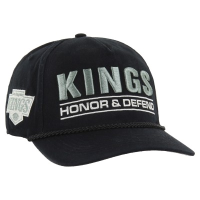 Бейсболка Los Angeles Kings 47 Black OHT Military Appreciation Homeland Honor and Defend Hitch