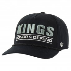 Бейсболка Los Angeles Kings 47 Black OHT Military Appreciation Homeland Honor and Defend Hitch