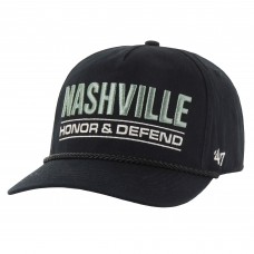 Бейсболка Nashville Predators 47 Black OHT Military Appreciation Homeland Honor and Defend Hitch