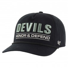 Бейсболка New Jersey Devils 47 Black OHT Military Appreciation Homeland Honor and Defend Hitch