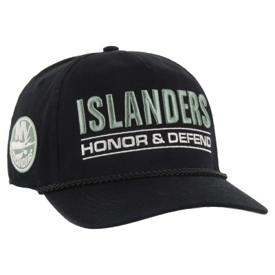 Бейсболка New York Islanders 47 Black OHT Military Appreciation Homeland Honor and Defend Hitch