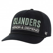 Бейсболка New York Islanders 47 Black OHT Military Appreciation Homeland Honor and Defend Hitch