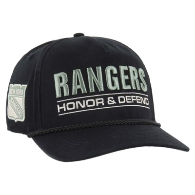Бейсболка New York Rangers 47 Black OHT Military Appreciation Homeland Honor and Defend Hitch