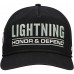 Бейсболка Tampa Bay Lightning 47 Black OHT Military Appreciation Homeland Honor and Defend Hitch