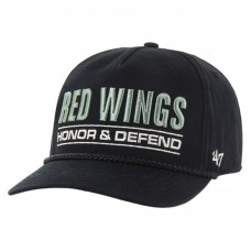 Бейсболка Detroit Red Wings 47 OHT Military Appreciation Homeland Honor and Defend Hitch - Black
