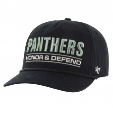 Бейсболка Florida Panthers 47 OHT Military Appreciation Homeland Honor and Defend Hitch - Black