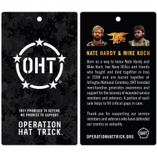 Бейсболка Florida Panthers 47 OHT Military Appreciation Homeland Honor and Defend Hitch - Black