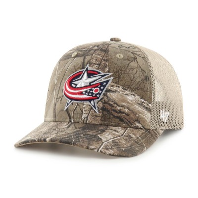 Бейсболка Columbus Blue Jackets 47 Logo - Realtree Camo
