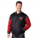 New Jersey Devils Starter Black 2024 NHL Global Series Full-Snap Varsity Jacket