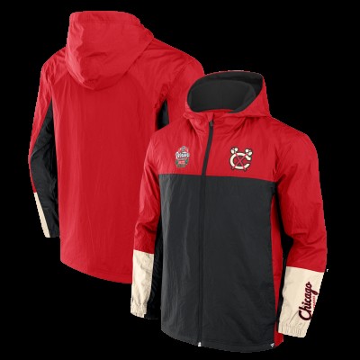 Кофта на молнии Chicago Blackhawks Fanatics Red 2025 Winter Classic Crash The Net