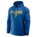 Толстовка St. Louis Blues Fanatics 2025 NHL Winter Classic Authentic Pro Fleece - Blue