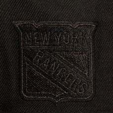 New York Rangers Mitchell & Ness Black Soul Strike Pearl Tonal Snapback Hat New York Rangers Mitchell & Ness Black Soul Strike Pearl Tonal Snapback Hat