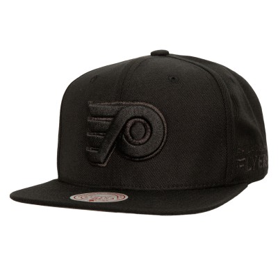 Бейсболка Philadelphia Flyers Mitchell & Ness Black Soul Strike Pearl Tonal