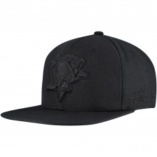 Бейсболка Pittsburgh Penguins Mitchell & Ness Black Soul Strike Pearl Tonal