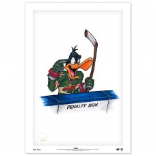 Minnesota Wild Daffy Duck 14 x 20 Looney Tunes Limited Edition Fine Art Print Minnesota Wild Daffy Duck 14 x 20 Looney Tunes Limited Edition Fine Art Print