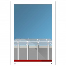 Washington Capitals 24 x 36 Minimalist Stadium Fine Art Print