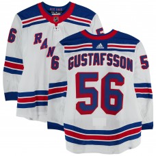 Erik Gustafsson New York Rangers Fanatics Authentic Game-Used #56 White adidas Jersey Worn During the Eastern Conference Finals of the 2024 Stanley Cup Playoffs vs. Florida Panthers Erik Gustafsson New York Rangers Fanatics Authentic Game-Used #56 White adidas Jersey Worn During the Eastern Conference Finals of the 2024 Stanley Cup Playoffs vs. Florida Panthers